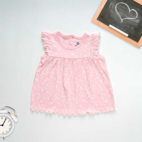 Dr.Leo Kidswear Frill Sleeveless Dress - Pink