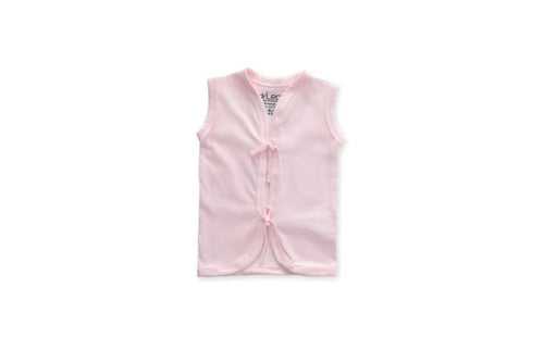 dr.Leo kidswear sleeveless front knot jabala - light pink