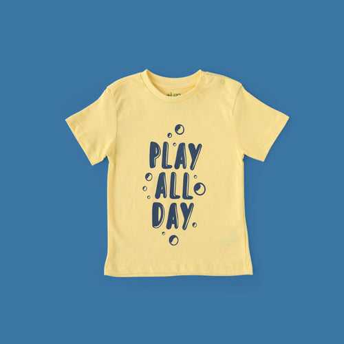 drLeo Halfsleeve T shirt  play all day - Yellow