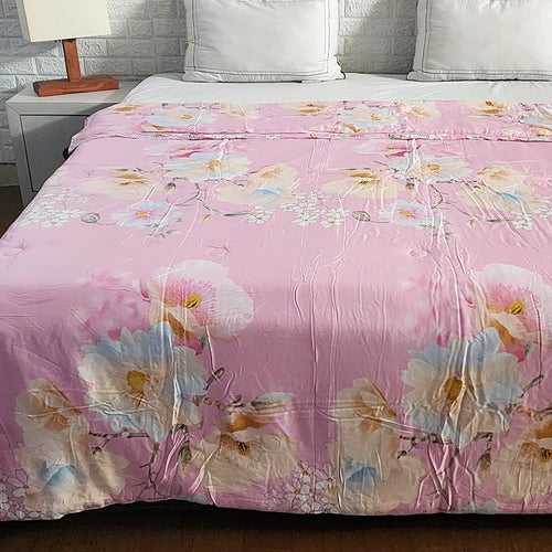 Pink Love Single Comforter