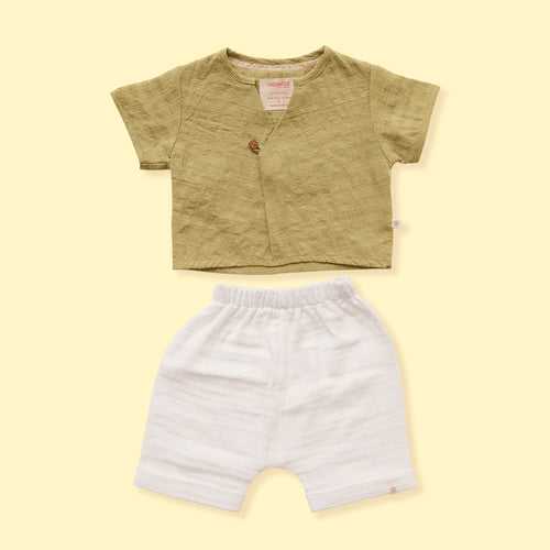 Baby Boy Co-Ords Set - Sage