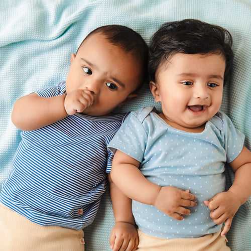 Baby Organic Cotton T-shirts - Windy - Pack of 2