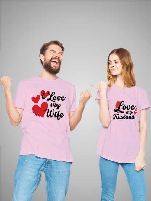 Love My Wife Husband Couple - T-shirt