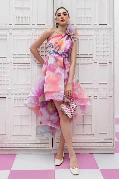 Valentina Asymmetric Dress