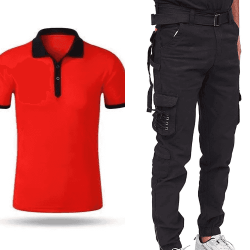 Industrial Worker Trouser-T shirt Combo