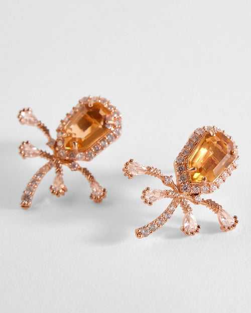 The Faena Mini Stud Earrings in Sapphire