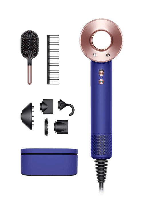 Dyson Supersonic™ hair dryer  in Vinca blue and Rosé