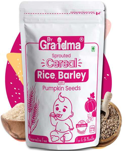 Rice, Barley & Pumpkin Seeds Porridge Mix