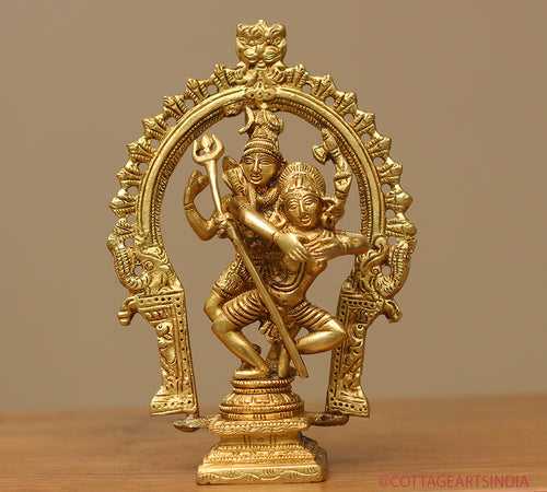 Brass Shiva Parvati