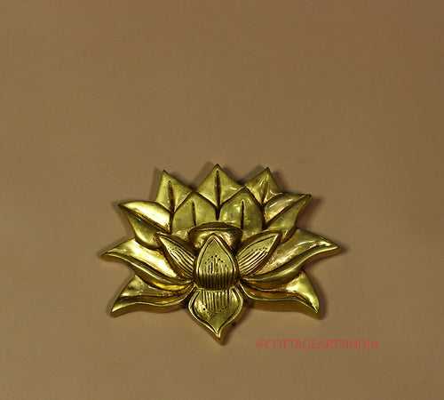 Brass Lotus for Wall Hanging