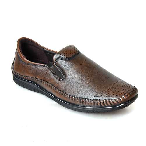 Kolapuri Centre Ethnic Men's Brown Formal jutti Shoe