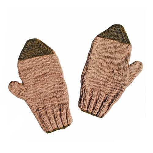 Plain mittens