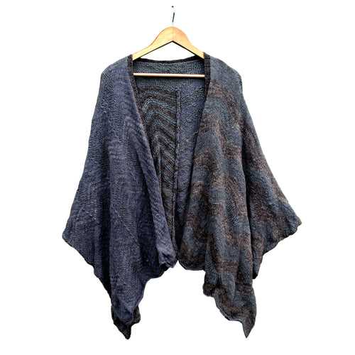 Charcoal Wave Cape