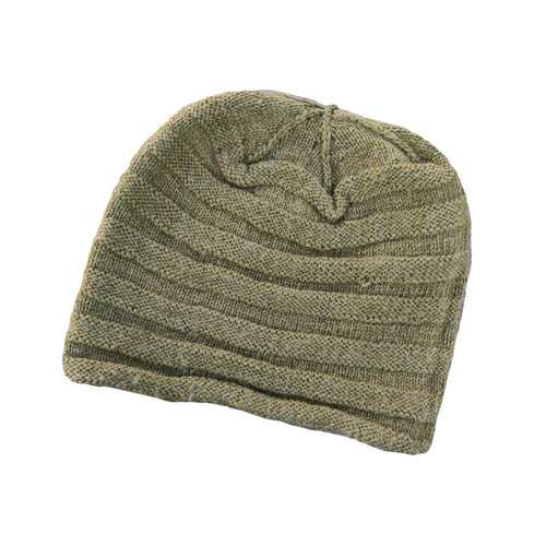 Striped Cap - Olive