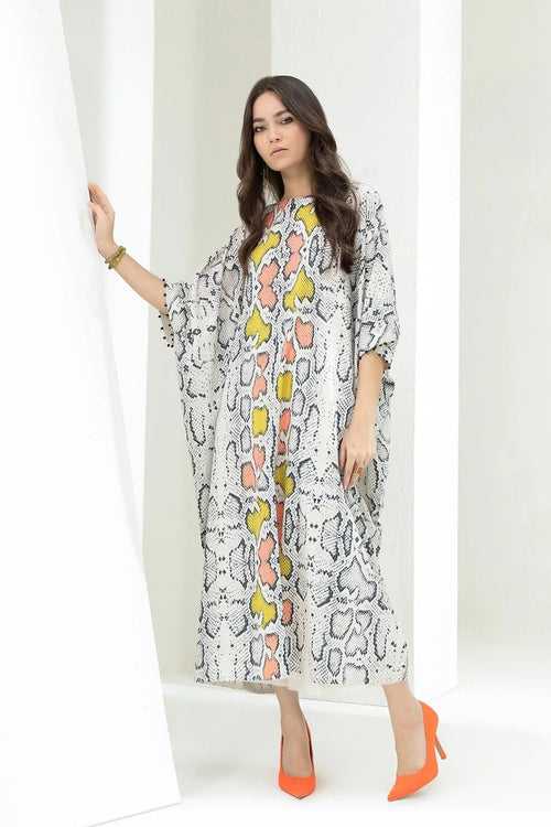 Lovely Soft Satin Silk Stylish kaftan