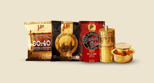 South Indian filter coffee starter pack