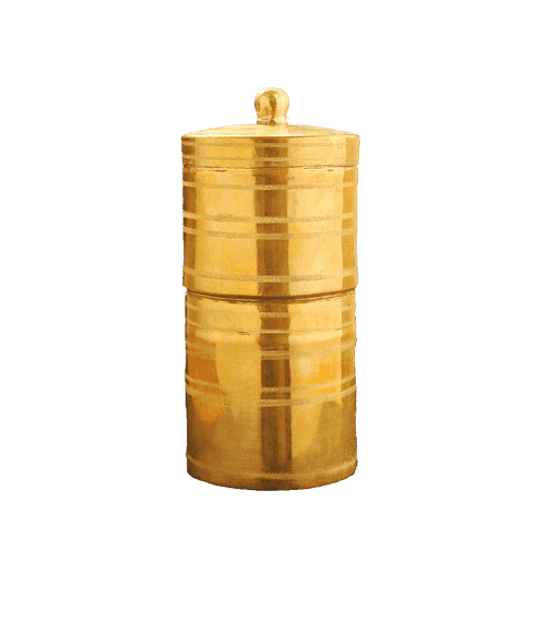 Brass Coffee Filter - 2 Cups