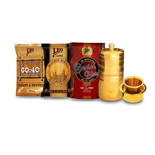 Chicory Filter Coffee With Equipment Combo