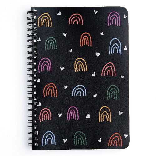 Rainbow in the Dark: Spiral Notebook (A5 / Plain)