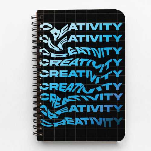 Creativity: Spiral Notebook (A5 / Plain)