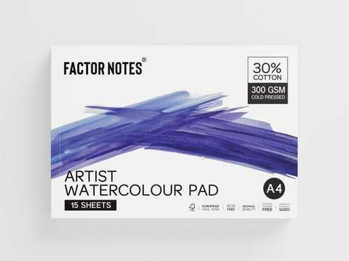 Artist Watercolour Pad- 300 GSM