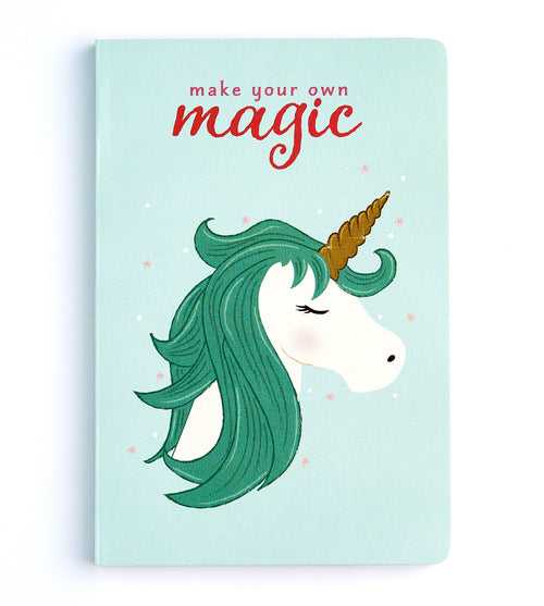 Teal Unicorn: All-Purpose Notebook (A5/100GSM)