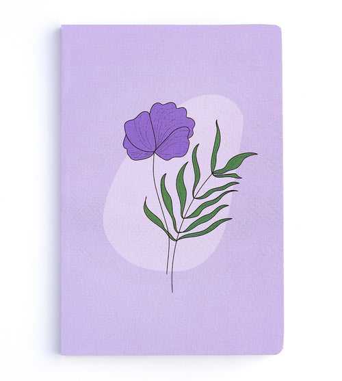 Violet Bloom: All-Purpose Notebook (A5/100GSM)