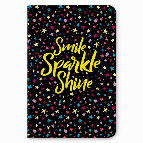 Smile Sparkle Shine: Notebook (B6/90GSM)