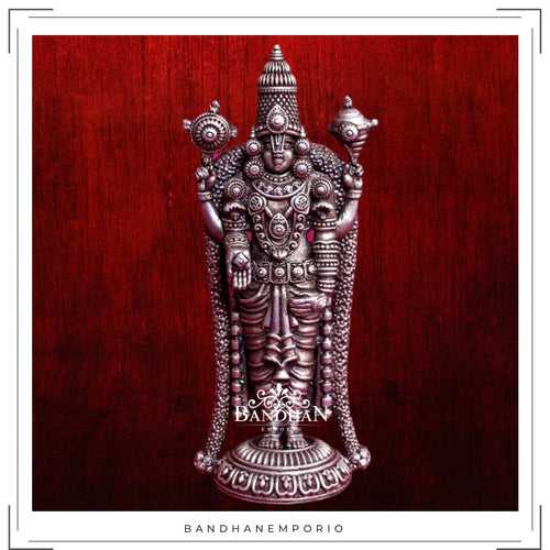 Pure 92.5 Silver Lord Balaji Idol (Please confirm price with us before purchase)