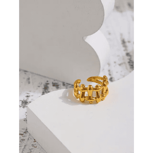 Aquila Statement Ring - 18K Gold Coated