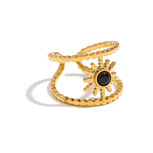 Bianca Vintage Ring - 18K Gold Coated