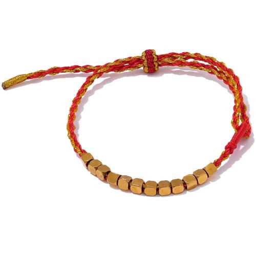 Crimson Dune Bracelet - 18K Gold Coated