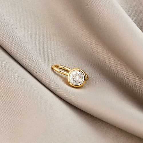 Moon Nose Pin - 18K Gold Coated