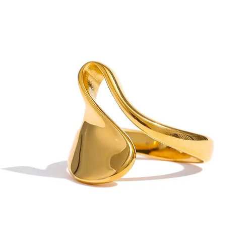 Nashira Ring - 18K Gold Coated