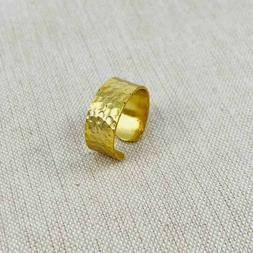 Nile Band Ring - Gold Coated Ring