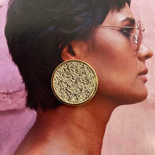Lah Earrings - Gold Coated Earrings