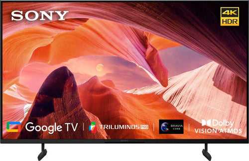 Sony Bravia 189 cm (75 inches) 4K Ultra HD Smart LED Google TV KD-75X82L IN5 (Black)