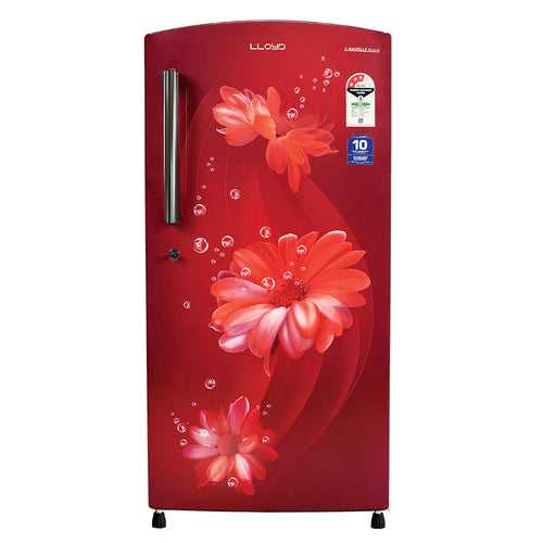 Lloyd 216 L 4 Star Direct Cool Refrigerator Daisy Wine (GLDF244SDWT2LC)