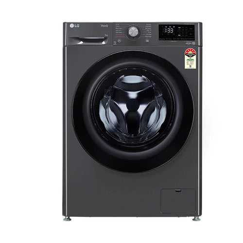 LG 8.0 kg, Front Load Washing Machine with AI Direct Drive™ Washer with Steam™ and ThinQ (FHP1208Z5M.ABMQEIL)