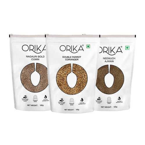 Orika Sabut Masala Combo, Pack of 3, 100g/each