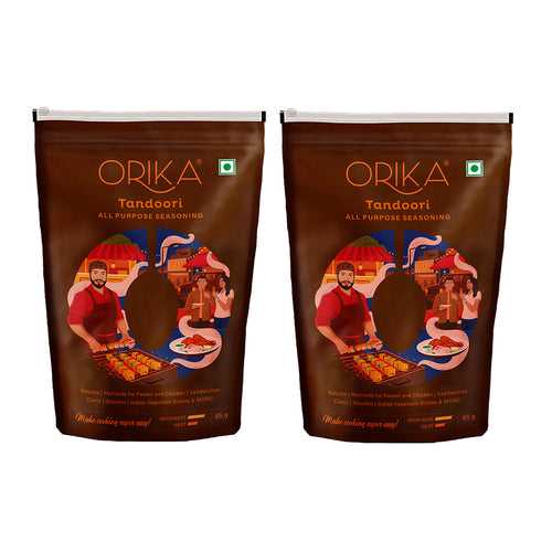 Orika Tandoori Marinade Combo (Pack of 2, 85gms each)