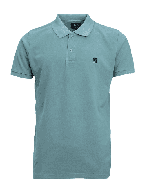 OTTO - Sky Blue Polo Collar T Shirt - GOMF34501_1