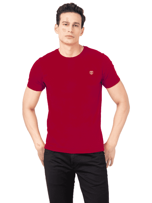 OTTO - Red Crew Neck T Shirt - MOTTO_RED