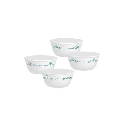 Corelle Livingware English Garden 177 ml Katori - Pack of 4