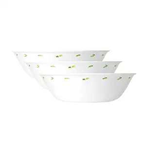 Corelle Livingware Plus Olive Garden 532 ml Soup Bowl Pack of 3