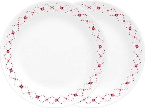 Corelle Livingware Crown 26 cm Dinner Plate Pack of 2