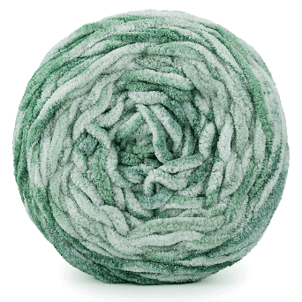 Ganga Velvet Speckled - Ombre Green