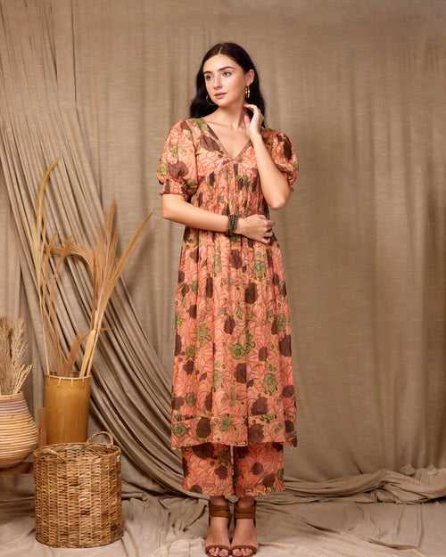 Bloom Viscose Georgette Kurta Set