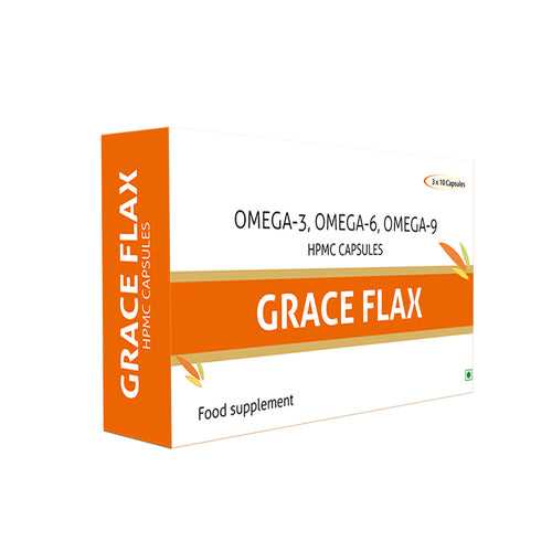 Grace Flax - Flaxseed Oil 500mg 30 Veg Capsules