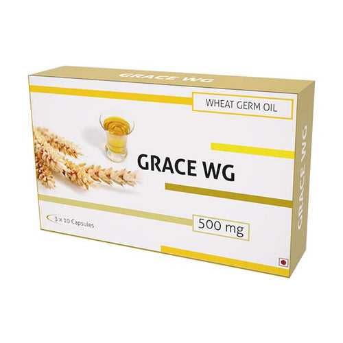 Grace WG - Wheat Germ Oil 500mg 30 Veg Capsules